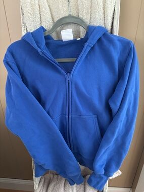 TNA Royal Blue Full-Zip Hoodie